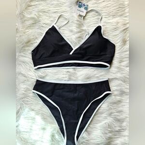 High waist 2piece swimsuit